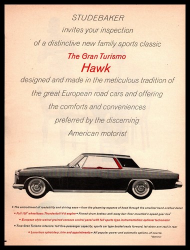 1961 studebaker gran turismo - 1961,